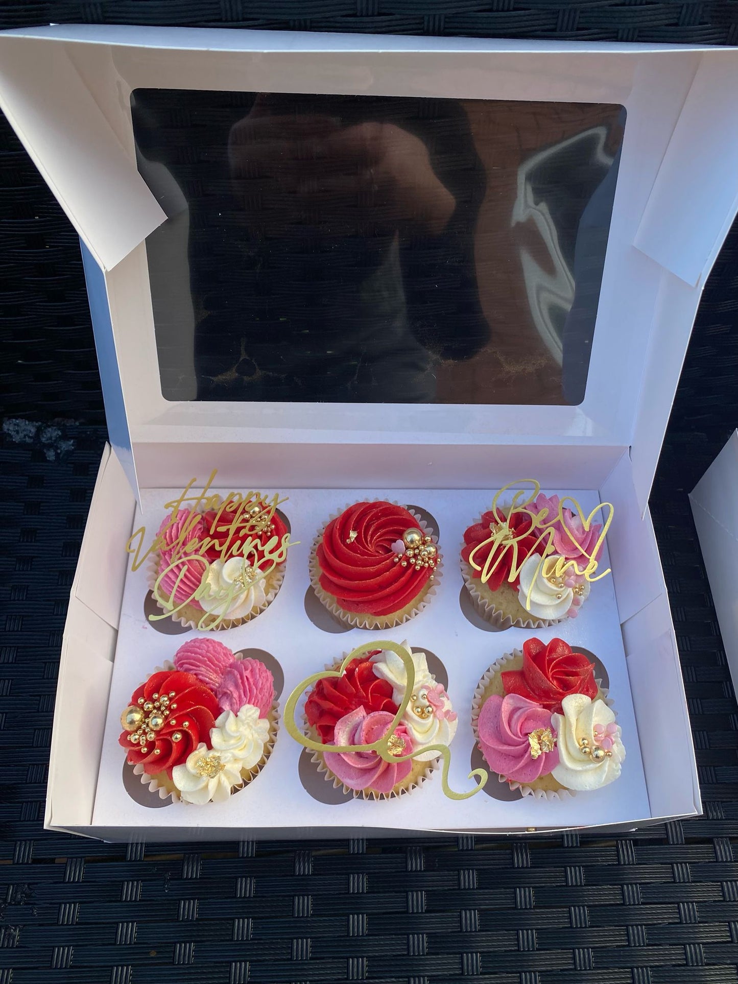 Valentines Day Cupcake Toppers
