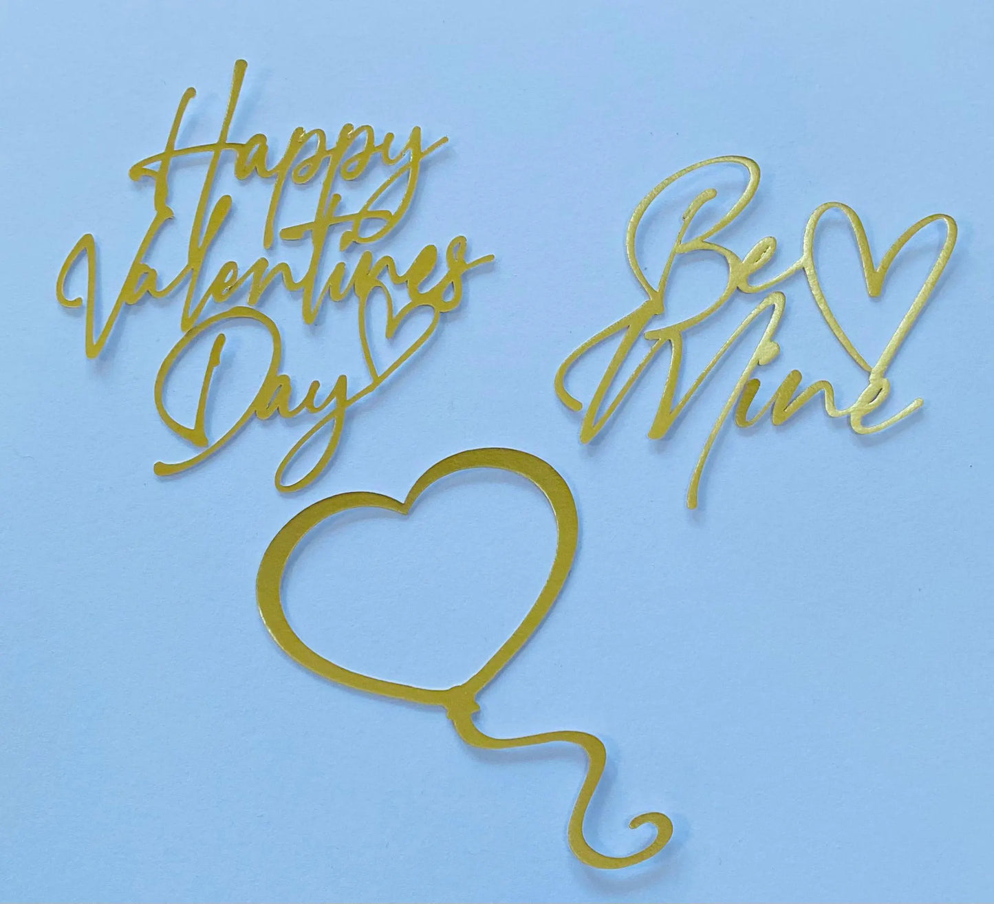 Valentines Day Cupcake Toppers