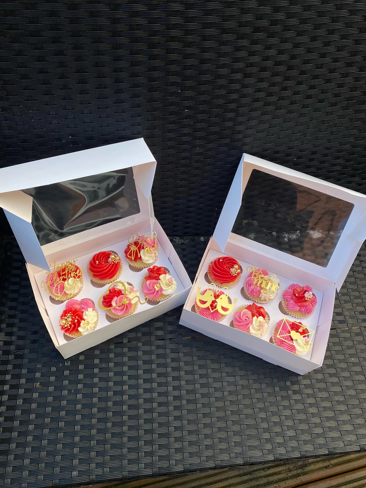 Valentines Day Love Cupcake Toppers
